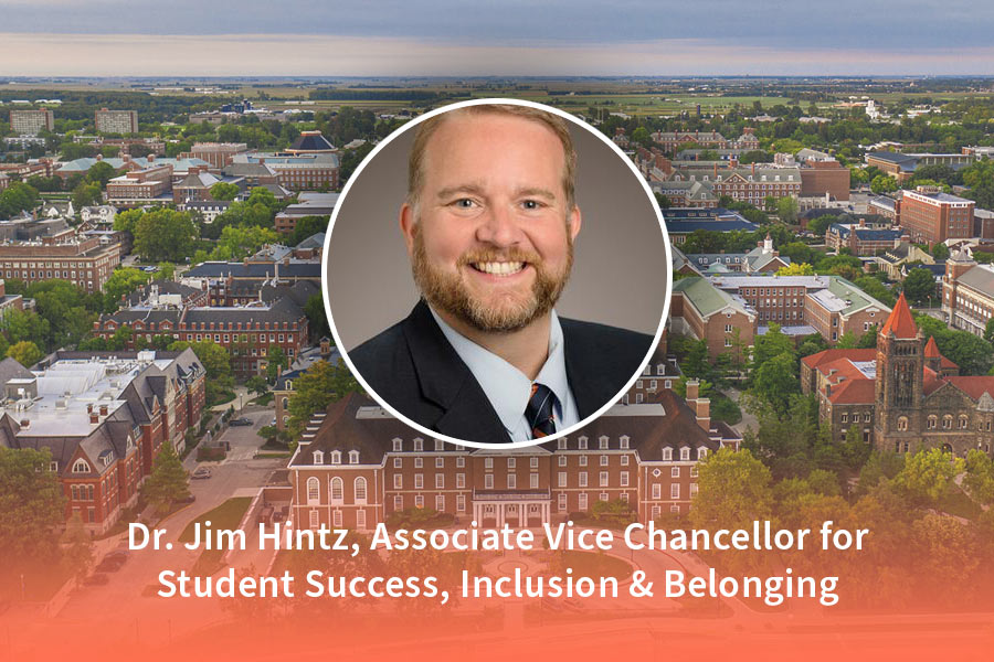 Jim Hintz, Associate Vice Chancellor for Student Success, Inclusion & Belonging (SSIB), receives AVP/Senior-Level Student Affairs Professional Award